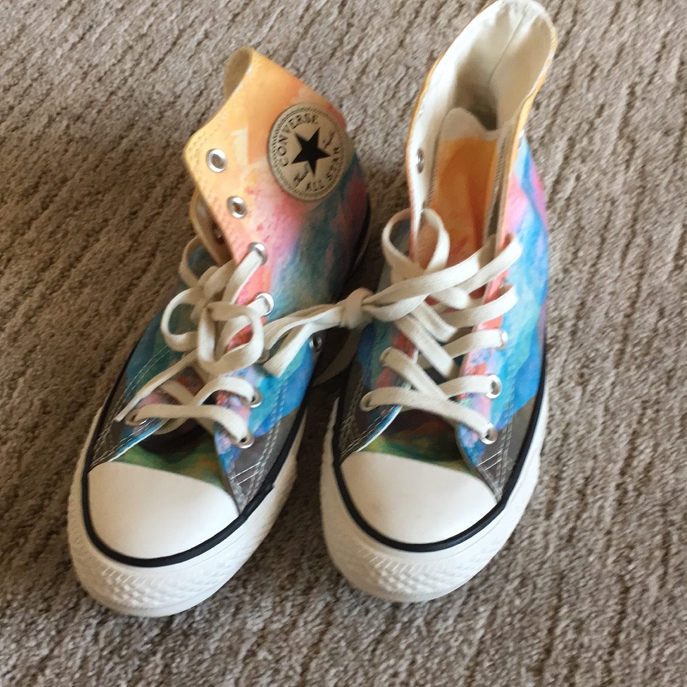 Tie Dye Converse All Star High Top Sneakers
